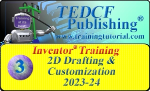 Inventor 2023-24: 2D Drafting and Customization