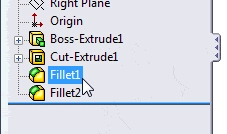 Click and Drag Fillet Creation in SolidWorks swtat13-2