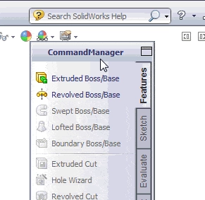 How to Move the Command Manager in SolidWorks swtat14-2