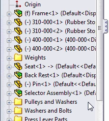Finding Parts in Assemblies in SolidWorks swtat16-2