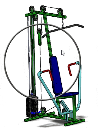 Using the Magnifying Glass in SolidWorks swtat17-1