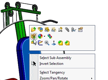 Using the Magnifying Glass in SolidWorks swtat17-3