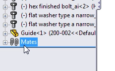 Using Smart Mates in SolidWorks swtat26-4
