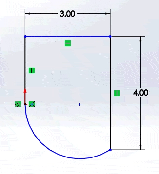 Find the True Length of an Arc in SolidWorks swtat28-1