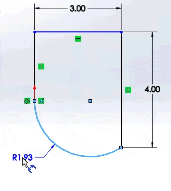 Find the True Length of an Arc in SolidWorks swtat28-2