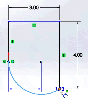 Find the True Length of an Arc in SolidWorks swtat28-3