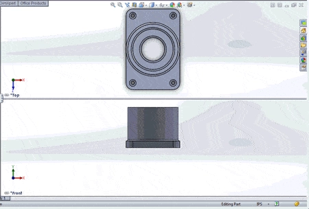 Using Multiple Views in SolidWorks swtat31-4