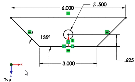 Changing Sketch Planes in SolidWorks SWTAT38-6