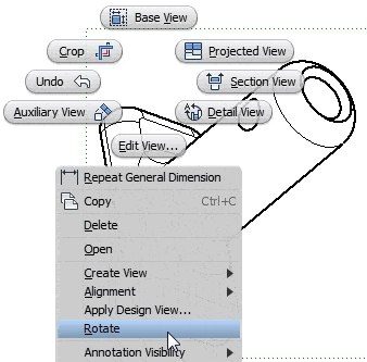 Rotating Views with Autodesk Inventor tat32-2