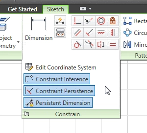 Turn Off Inventor Automatic Constraints tat34-2