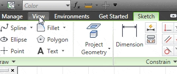 The Browser in Inventor is Not Visible! tat37-1