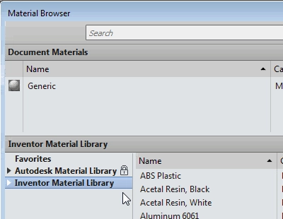 Custom Autodesk Inventor Material Library tat38-2