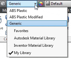 Custom Autodesk Inventor Material Library tat38-25