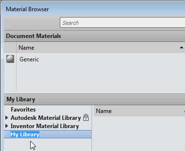 Custom Autodesk Inventor Material Library tat38-5