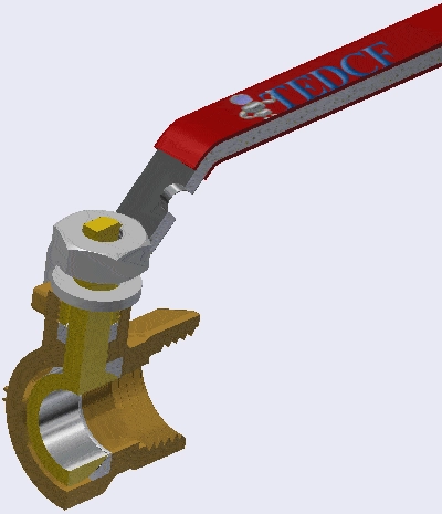 Autodesk Inventor Section Views tat40-10