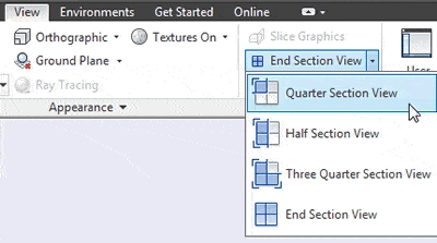 Autodesk Inventor Section Views tat40-2