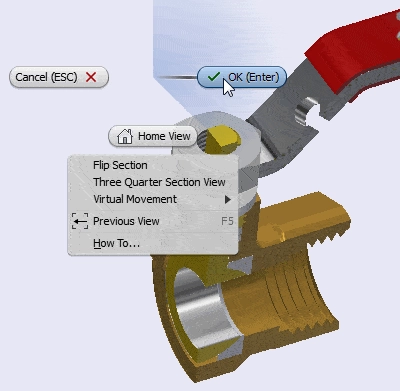 Autodesk Inventor Section Views tat40-9