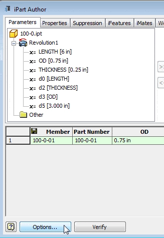 Designing iParts in Autodesk Inventor Part II tat45-2