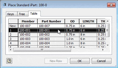 Designing iParts in Autodesk Inventor Part III tat46-5