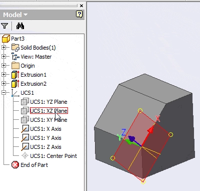 Custom User Coordinates in Autodesk Inventor tat51-6