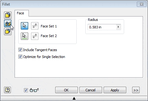 Face Fillets with Autodesk Inventor tat55-3