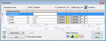 Planning Ahead with Autodesk Inventor - Parameters tat58-3