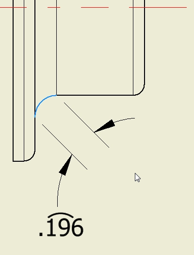 Adding Arc Length Dimensions with Autodesk Inventor tat59-4