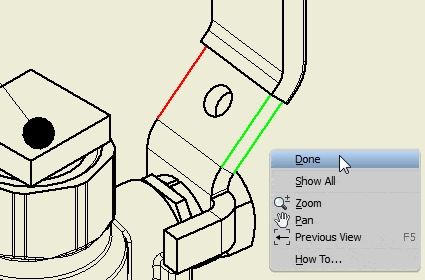 Show and Hide Line in Inventor Drawing Views tat67-7