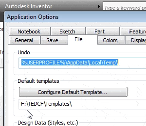 Inventor Templates Standard and Custom tat68-2