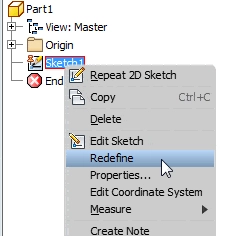 Change Sketch Plane in Autodesk Inventor tat77-2