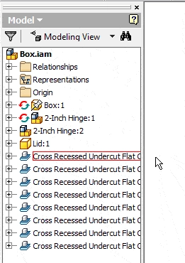 Replacing Content Center Parts in Autodesk Inventor tat80-2