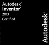 Autodesk Inventor 2013 Certified Logo