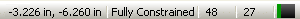 Image showing Fully Constrained sketch.