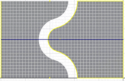 cylindrical-cam center line