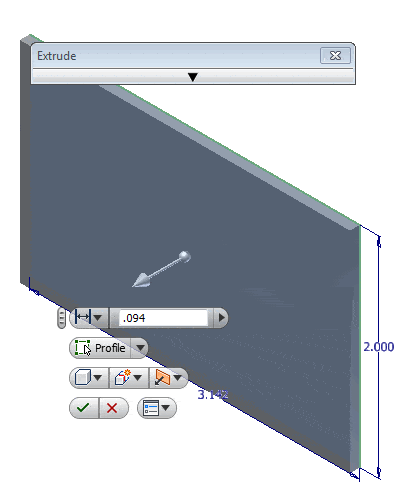 Patterns on Cylindrical Parts Extrude