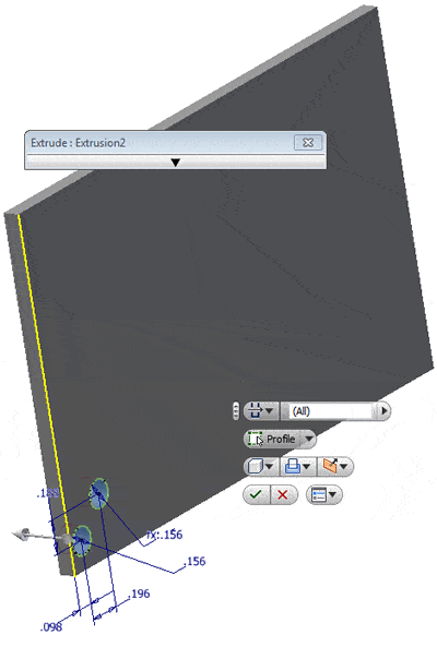 Patterns on Cylindrical Parts holes