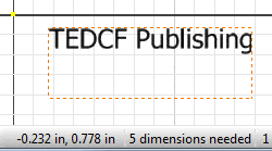 Fully Constraining Text