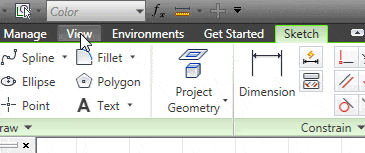 Browser in Inventor is Not Visible