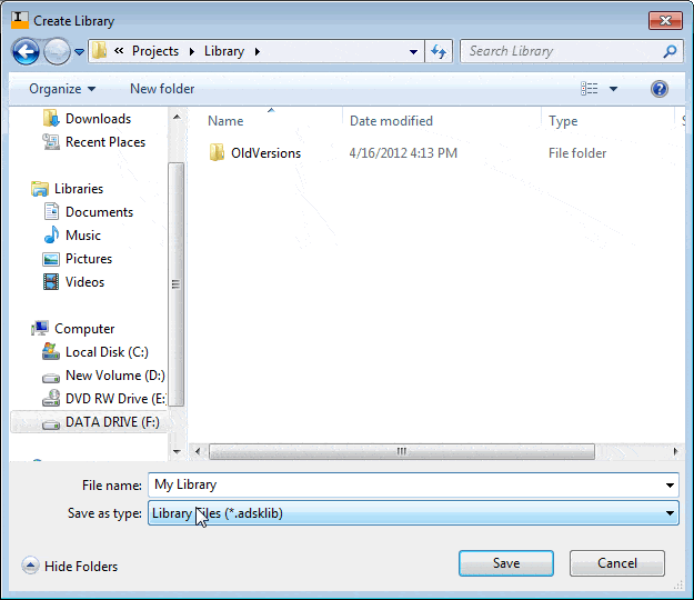 Custom Autodesk Inventor Material Library