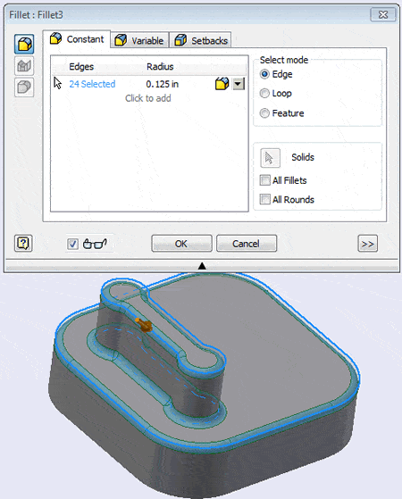 Planning Ahead Fillets
