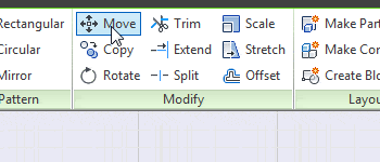 Moving Sketch Geometry