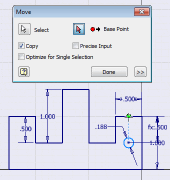 Move Copy Sketch Geometry