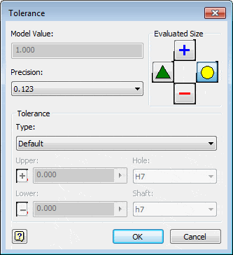 Adding Tolerances to Sketch Dimensions