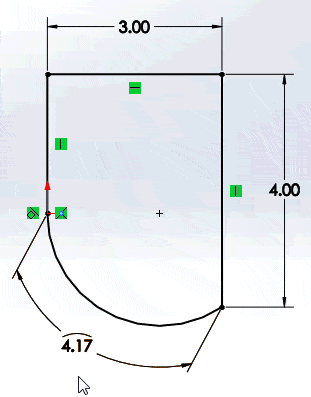 Find the True Length of an Arc