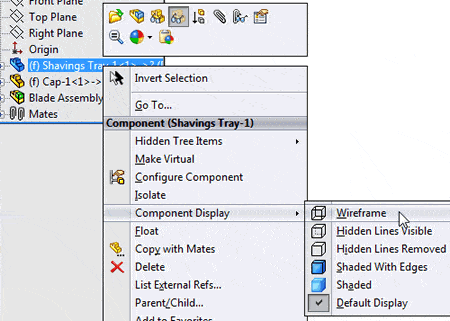 Wireframe Assembly Components