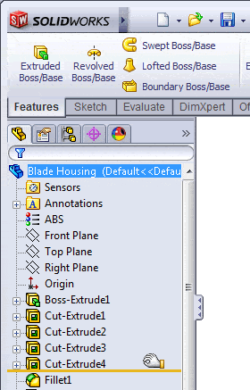 Locking Model Features